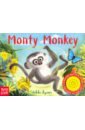 Monty Monkey new busy board accessories no yes button sound box no sound button toys for children
