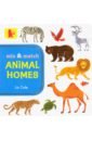 Cole Lo Mix and Match. Animal Homes learning mats match trace