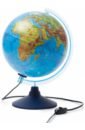 Обложка Интерактивный глобус Земли физико-политический d=250, с подсветкой (INT12500284)