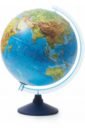 Обложка Интерактивный глобус Земли физико-политический d=320 мм, рельефный, с подсветкой (INT13200291)