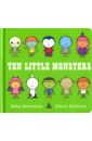 Brownlow Mike Ten Little Monsters brownlow mike ten little pirates sticker activity book