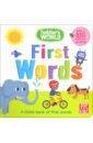 Toddler's World. First Words washable montessori baby busy board 3d toddlers story cloth book early learning education habits knowledge developing toys