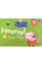 Peppa Pig. Hooray! Says Peppa new fidget finger bubble music keychain silicone finger squeeze fun antistress exercise board children s puzzle toys
