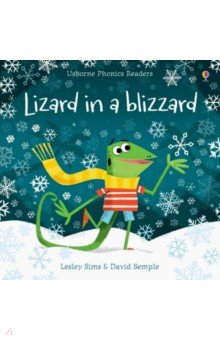 Обложка книги Lizard in a Blizzard, Sims Lesley
