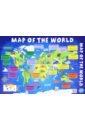 My First Map of the World seek and find on the farm laminated 520x760mm
