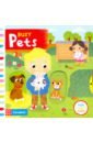 Busy Pets (board book) children diy busy board toy baby montessori lock cognition toy busy board access busy board diy toys