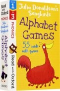 Julia Donaldson's Songbirds Alphabet Games. Stages 1-3
