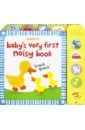Taplin Sam Baby's Very First Noisy Book цена и фото