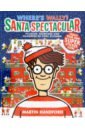 Handford Martin Where's Wally? Santa Spectacular london fold out poster sticker book