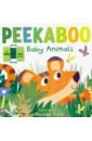 Peekaboo Baby Animals slide and find animals