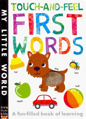 Touch-and-feel First Words (board book)