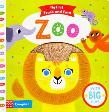 My First Touch and Find: Zoo  (board book)