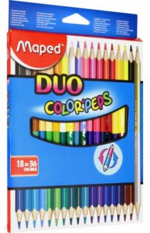   Maped Color Peps Duo  (18 , 36 ) (829601)