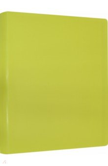 Папка Neon желтая, 20 вкладышей, А4
