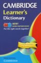 Cambridge Learner's Dictionary (+CD-ROM) cambridge business english dictionary