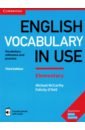 McCarthy Michael, O`Dell Felicity English Vocabulary in Use. Elementary. Third Edition. Book with Answers and Enhanced eBook mccarthy michael o dell felicity test your english vocabulary in use elementary second edition book with answers
