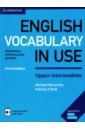 McCarthy Michael, O`Dell Felicity English Vocabulary in Use. Upper-Intermediate. Book with Answers and Enhanced eBook mccarthy michael o dell felicity english vocabulary in use advanced third edition book with answers and enhanced ebook