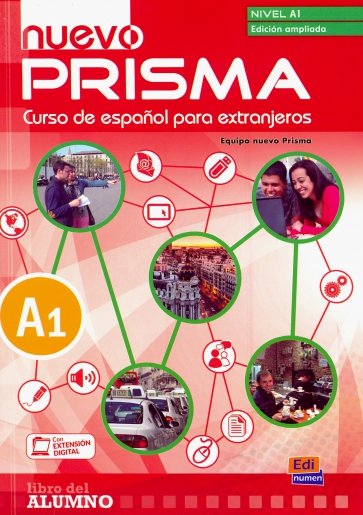 Nuevo Prisma A1 Ampliado – Libro Del Alumno +D