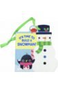 250pcs roll shining snowman christmas stickers 1inch holiday stickers xmas tree label tag for envelope box gift decoration Acampora Coutney It's Time to Build a Snowman! (board book)