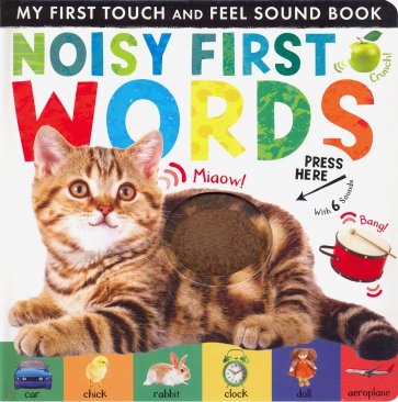 Noisy First Words My First Touch & Feel Sound Book