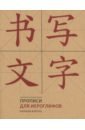Прописи для китайских иероглифов (мелкая клетка) матвеева м в прописи для китайских иероглифов