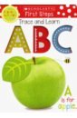 Trace and Learn. ABC letter mold alphabet
