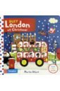 Busy London at Christmas billet marion london taxi board book