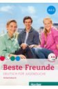 цена Georgiakaki Manuela, Seuthe Christiane, Schumann Anja Beste Freunde. Deutsch fur Jugendliche. Arbeitsbuch. A2.2 (+CD)