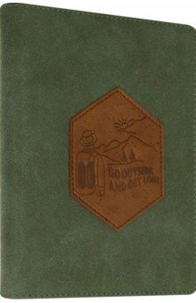 Ежедневник недатированный, 160 листов, А6,Traveler, зеленый (AZ930/green)