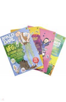 

Roald Dahl's Sticker Book Collection (4 books)