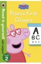 Peppa Pig. Peppa's First Glasses wait for pedro level 4 book 12