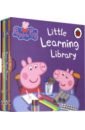 Peppa Pigs Little Learning Library. 4-book set doodle with peppa