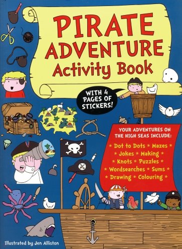 Pirate Adventure Activity Book