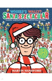 

Where's Wally Santa Spectacular. Sticker Book