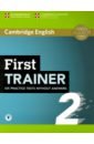 цена First Trainer 2 Six Practice Tests without Answers with Audio