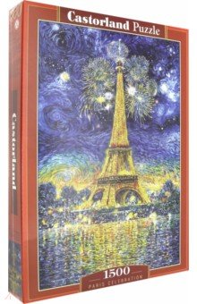Puzzle-1500 Праздник в Париже