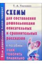 Схемы для составления дошкольниками описательных и сравнительных рассказов - Ткаченко Татьяна Александровна