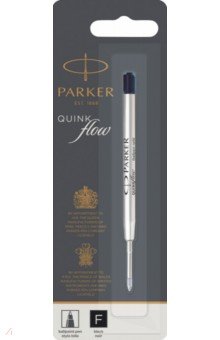 Сменный стержень для шариковой ручки QuinkFlow BP Z08, F, черный
