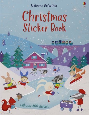 Christmas sticker book