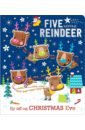 Five Little Reindeer joyce melanie little reindeer saves christmas cased gift book