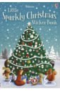 Little Sparkly Christmas Sticker book wren jenny snowy animals
