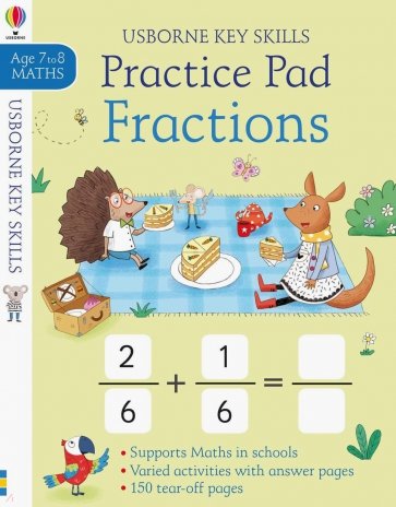 Fractions Practice Pad (age 7-8)