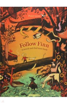 

Follow Finn. A search-and-find maze book