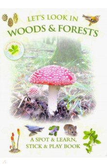 Let's Look In Woods & Forests (+ 30 stickers)