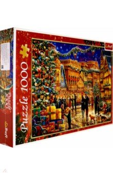 

Trefl. Puzzle-1000 "Рождественская городская площадь" (10554)