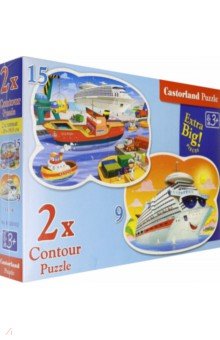 Купить Puzzle-9*15 Морские приключения (В-020102), Castorland, Наборы пазлов