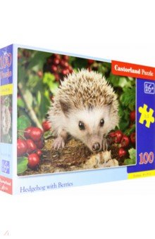 

Puzzle-100. Ежик с ягодами (В-111145)
