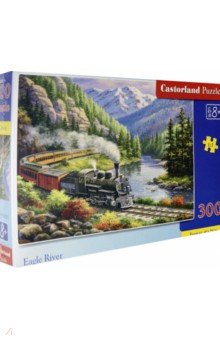 Puzzle-300 Паровоз в горах