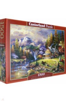 Puzzle-1500. Домик в горах Castorland - фото 1