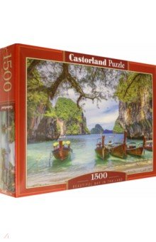 Puzzle-1500. Красивая бухта. Таиланд Castorland - фото 1